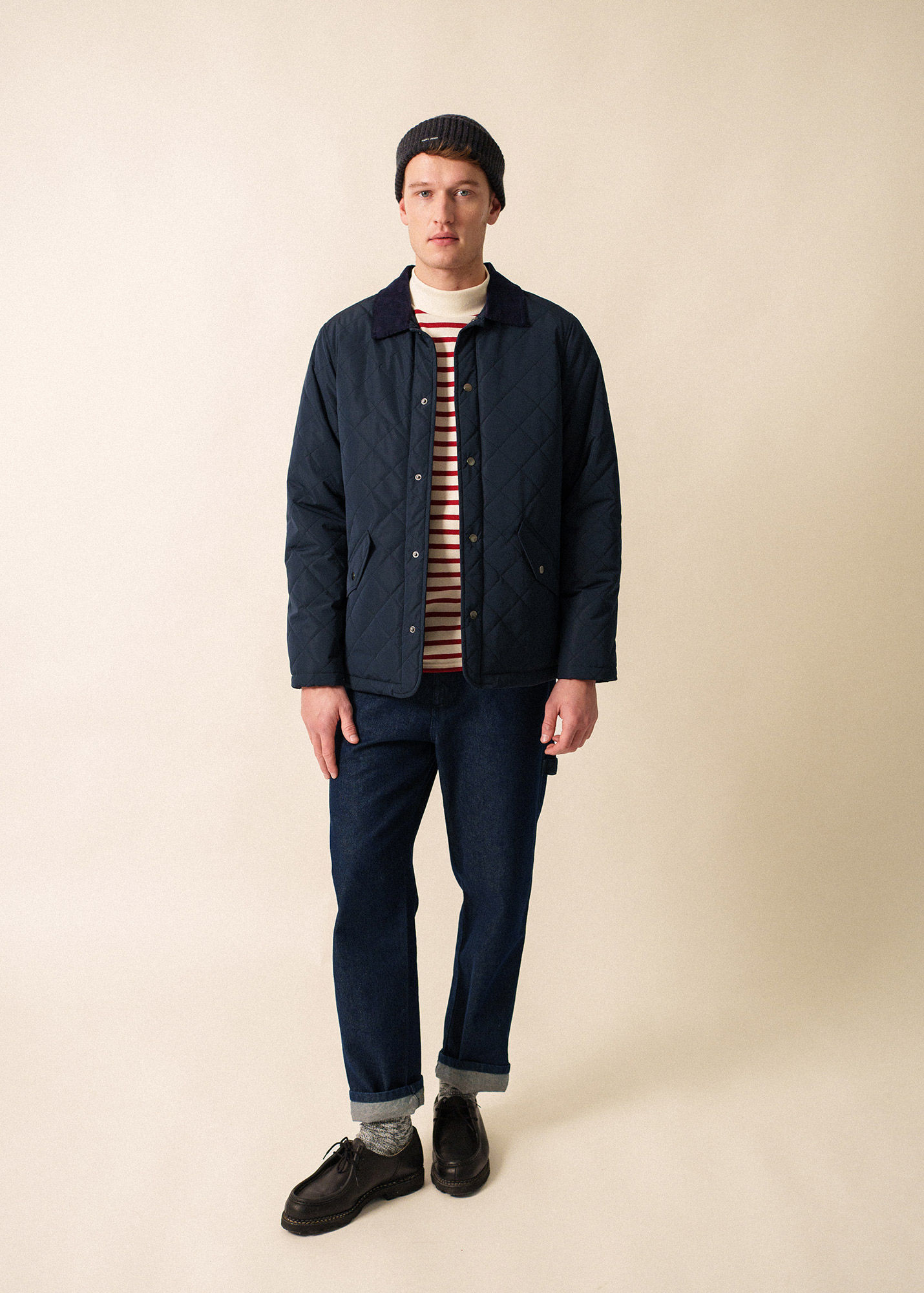 Veste matelassée St Nazaire (bleu) Amiral