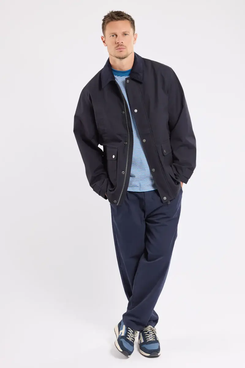 Miniature : Veste coton déperlante 74707 (marine) Rich Navy
