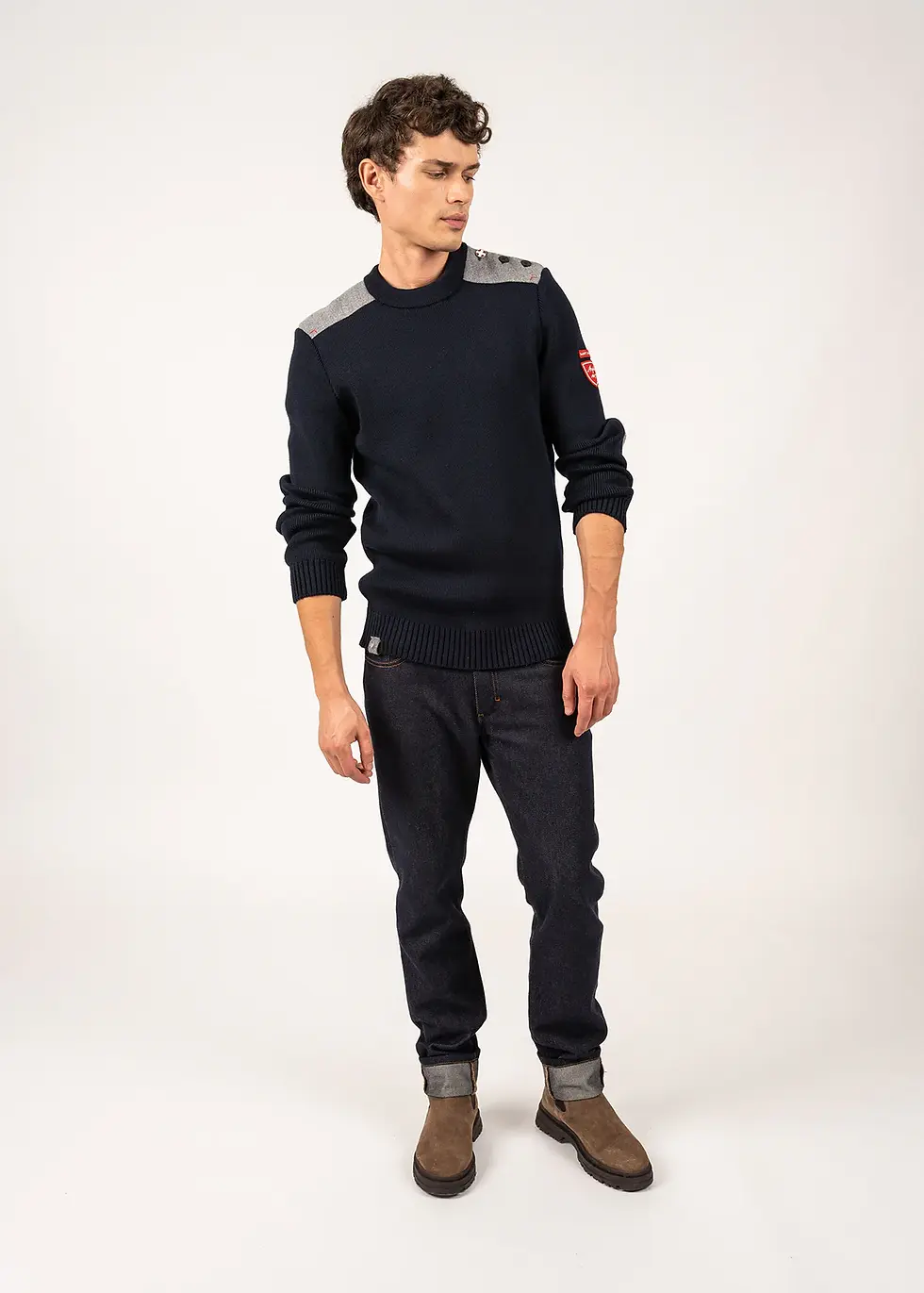 Pull marin Moraine Arpin Navy