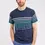 Miniature : T-shirt manches courtes rayé 72506 marine deep multico