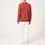 Miniature : Pull col rond Trévise 100% coton Terracotta