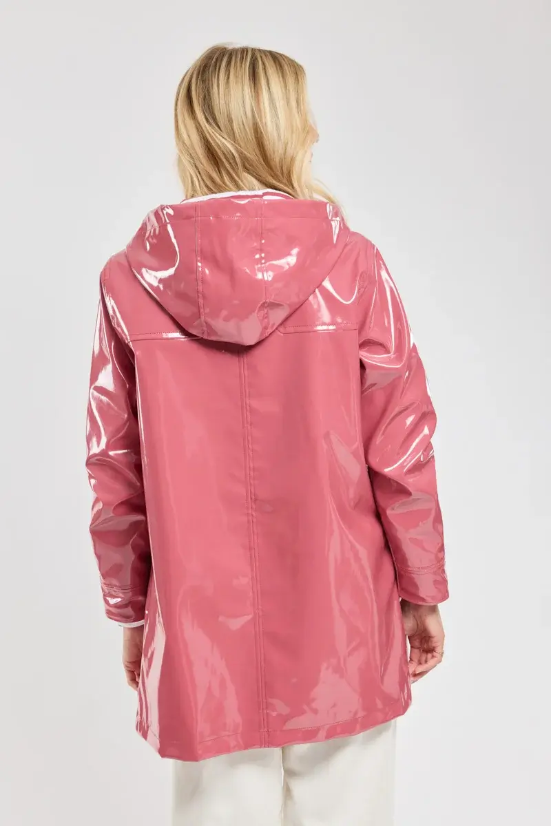 Miniature : Ciré brillant déperlant 75379 Garnet Rose