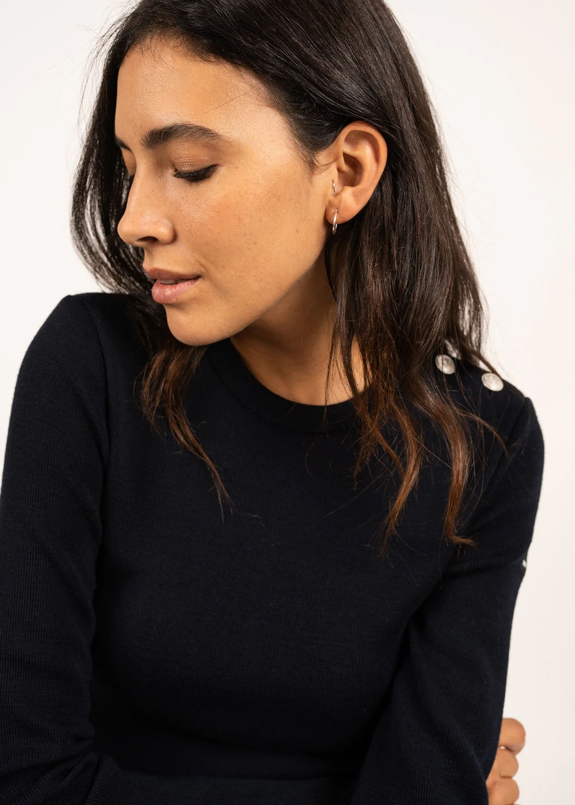 Pull marin Marée - Navy