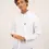 Miniature : Chemise Amboise manches longues coton Oxford blanc
