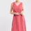 Miniature : Robe longue sans manches 79542 Garnet Rose
