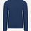 Miniature : Pull col rond mérinos cachemire bleu Night