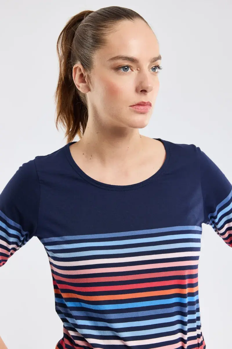 Miniature : Marinière 10 couleurs coton léger 75439 Cornugallia Seal