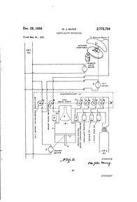 Patent #US2775758, one of the very first for 3D printing.