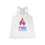 Thumbnail: TME The Brand On Fire Edition Stylish Women's Flowy Racerback Tank Top 