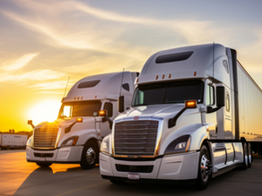 Semi truck windshield glass repair