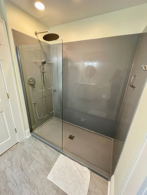 Renovated Shower