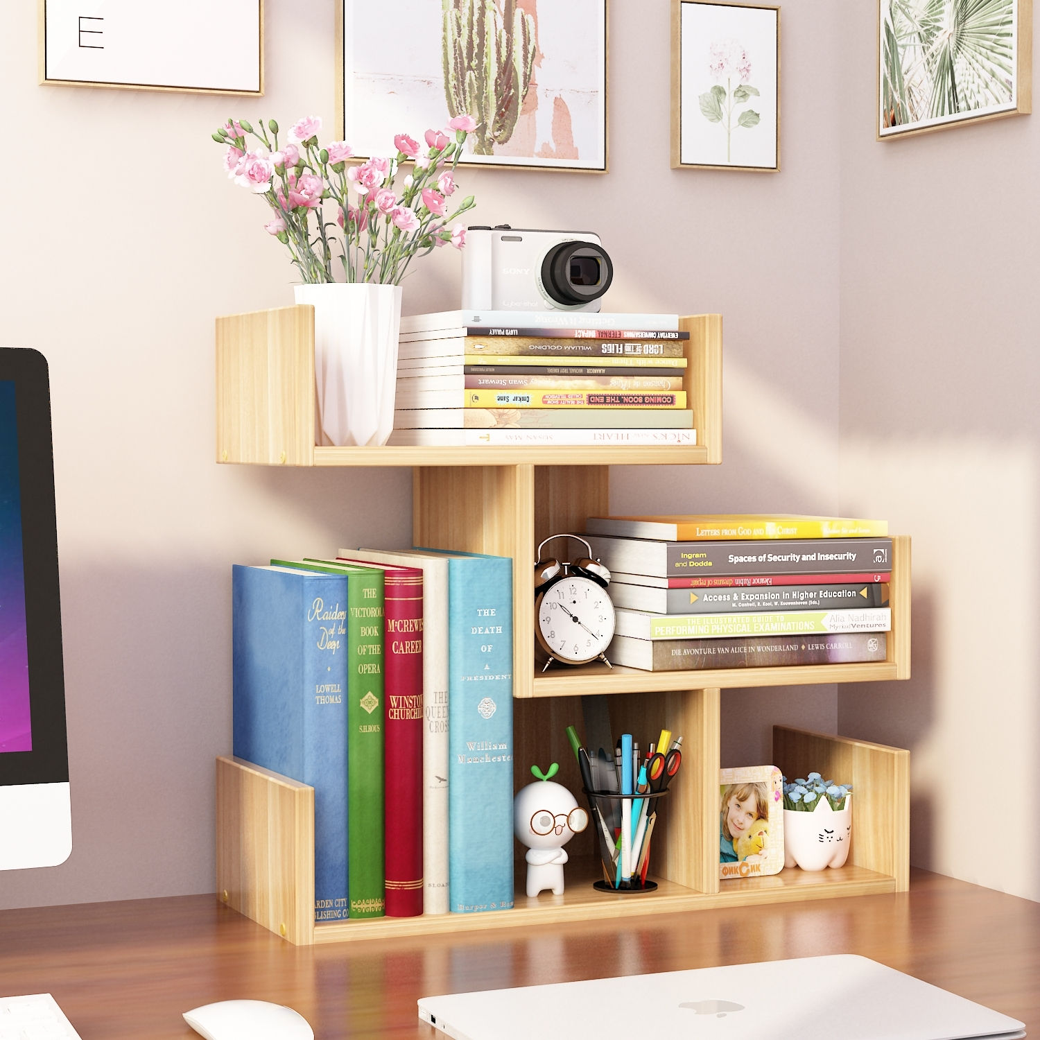 簡約層架置物架 書架/ Book shelving, multi used shelves