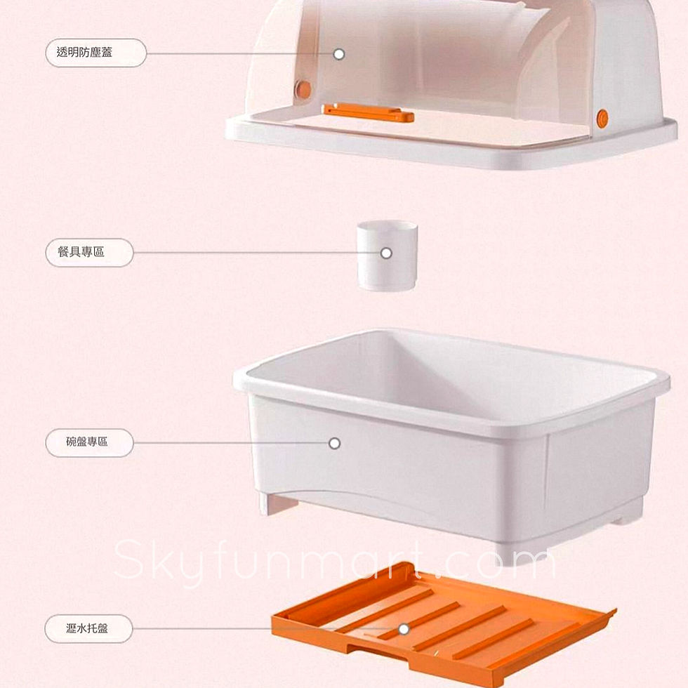 縮圖：防塵瀝水碗碟架 | Dust Repellent Bowl and Plate Shelving, Plate Rack