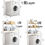 Thumbnail: 洗衣機收納架 | Washing Machine Top Rack, Shelving