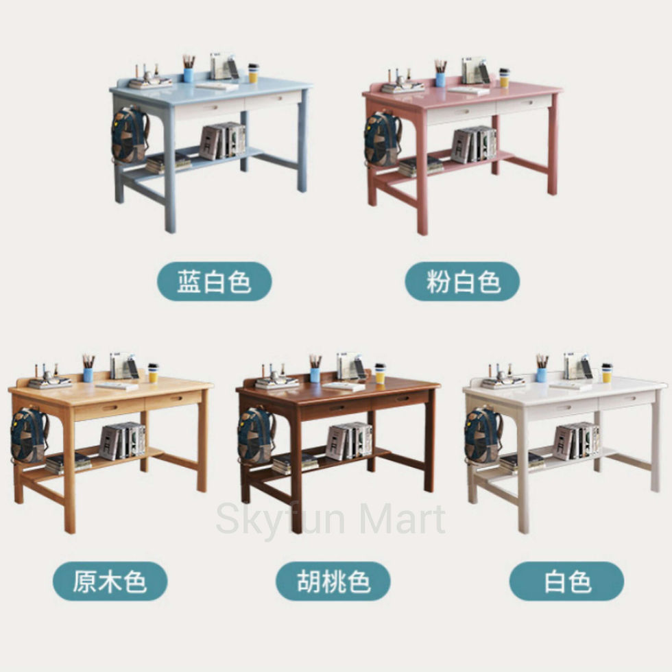 Thumbnail: 優質實木書桌 書枱 電腦枱 | Fine Quality Solid Wood Desk