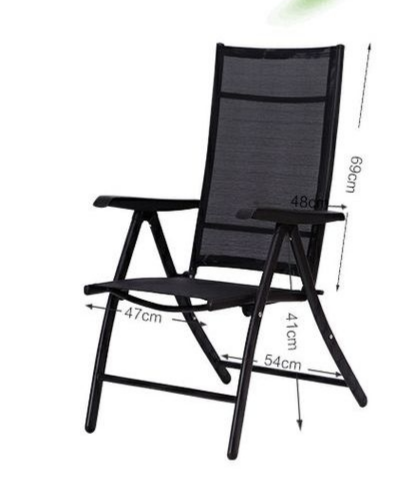 Thumbnail: 折叠椅背6檔調節電腦椅/ Foldable chair with 6 adjustable back angle