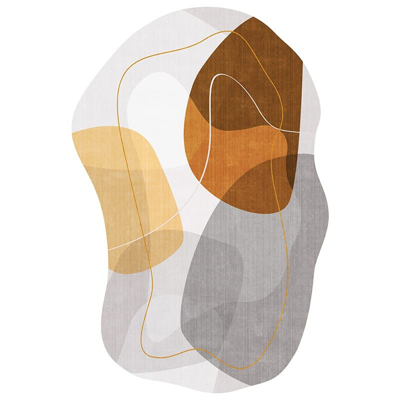 Thumbnail: CastlePeace不規則絨毛地毯/ Irregular shaped crystal velvet carpet