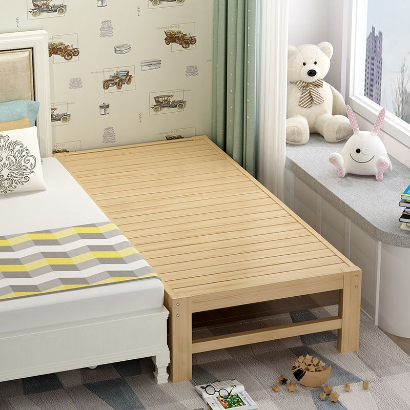 Thumbnail: 兒童實木護欄小床 | Solid Wood Kids Mother Puzzle Bed