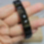 切面金曜石手排 | Golden Sheen Obsidian Bracelet