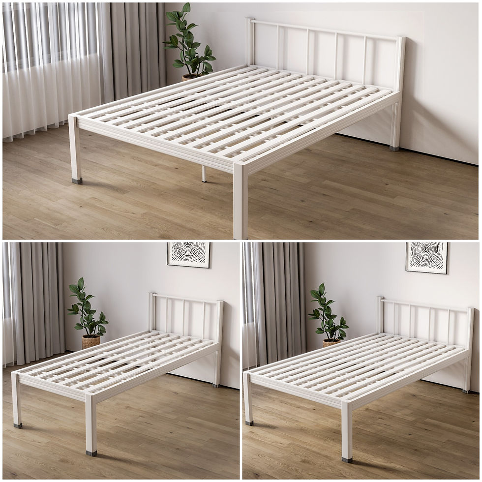 簡約鐵藝床架 | Simplicity Steel Alloy Bed Frame