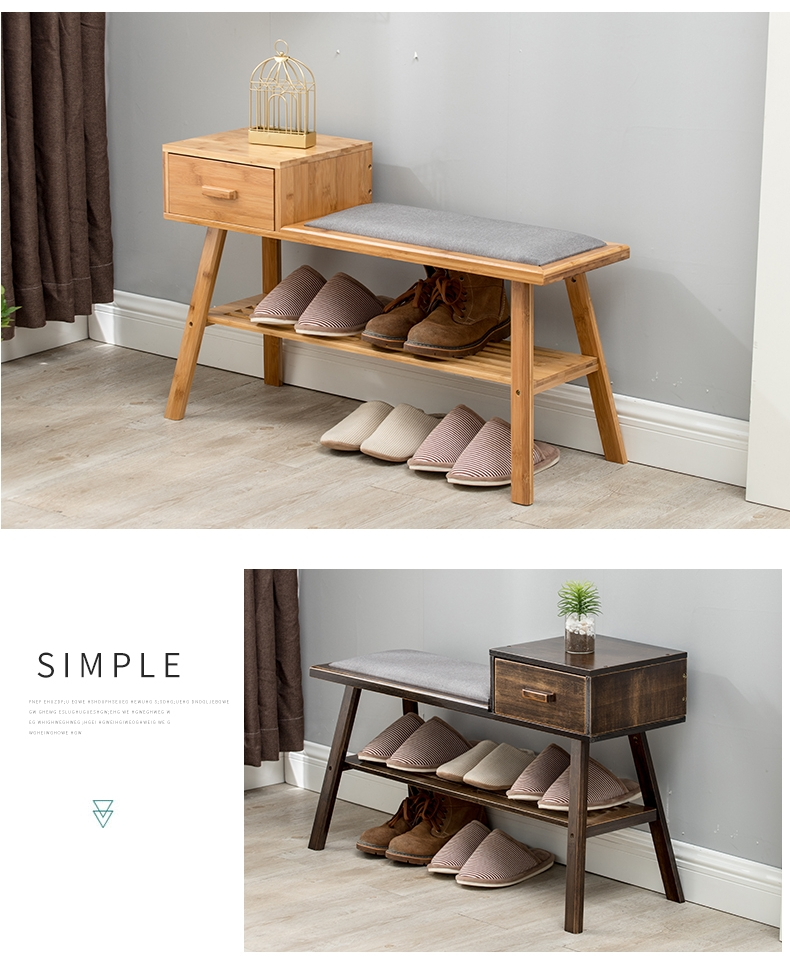 Thumbnail: Unique Fantasy long bench shoes rack, shoes bench