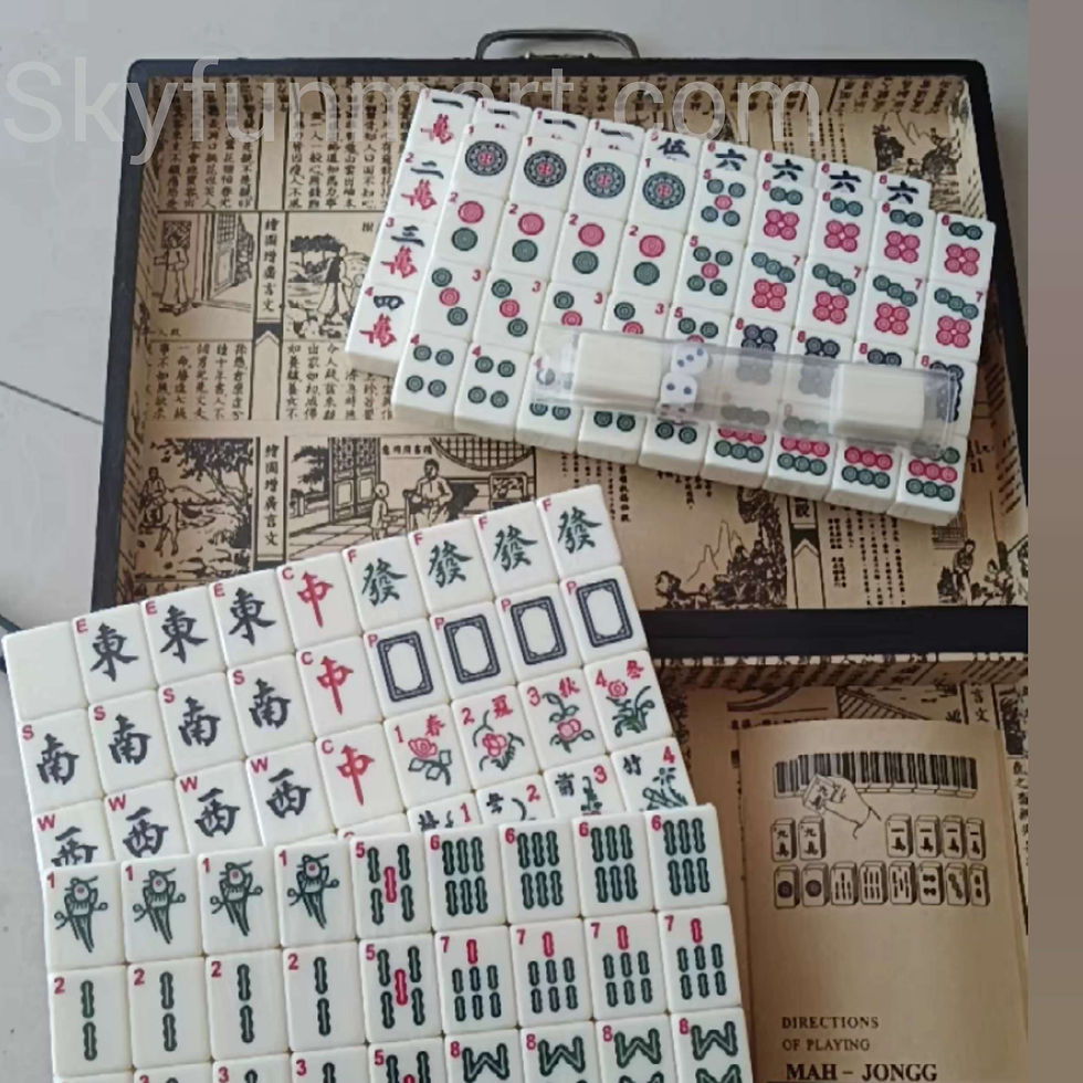 仿古工藝品麻雀牌 | Antique Vintage Craft Mahjong