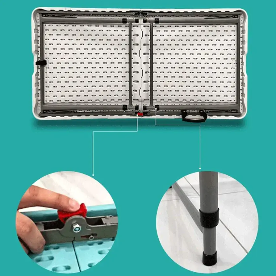 Thumbnail: 方形戶外折叠長桌 | Foldable Outdoor Long Table