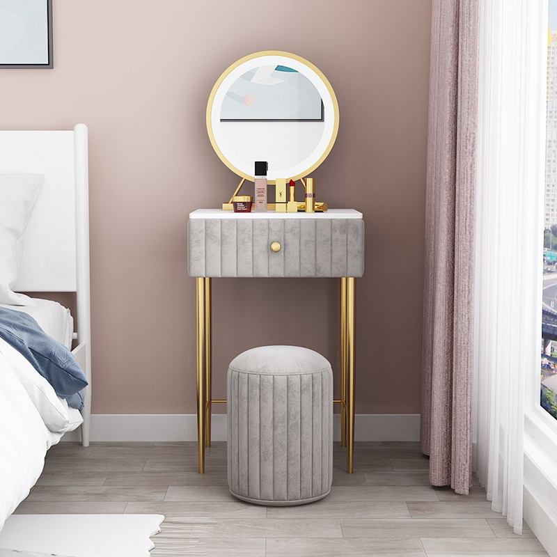 Thumbnail: 3件套梳妝枱連鏡及櫈套裝 | Set of 3 pcs Makeup Desk and Chair and Mirror