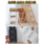 實木折叠梯櫈架 | Fine Solid Wood Foldable Ladder Stool