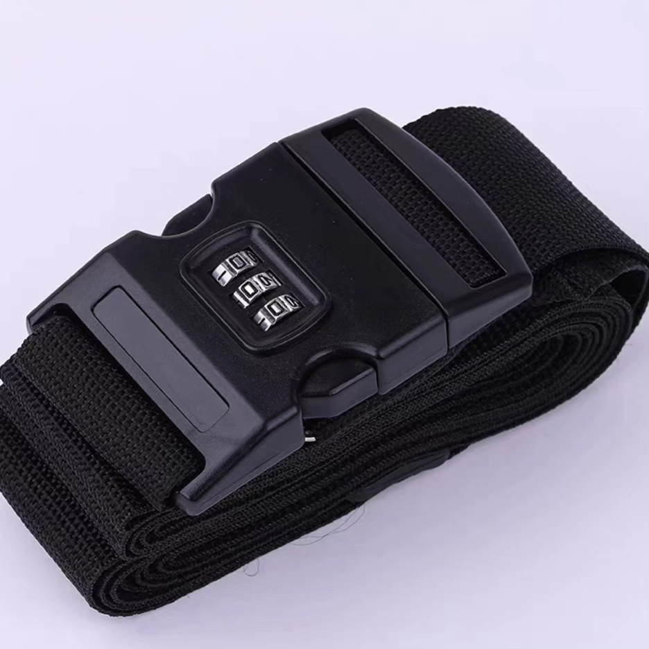 Thumbnail: 十字密碼鎖行李帶 | Cross Shaped Luggage Stripe