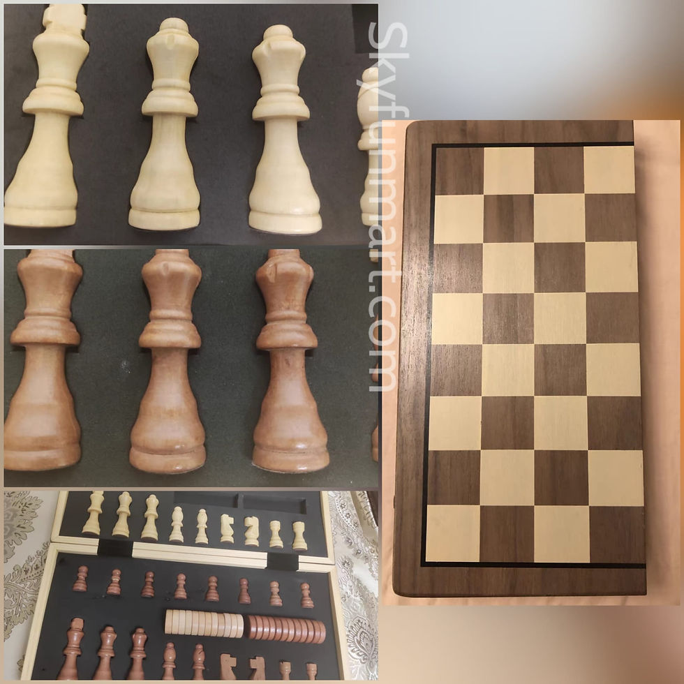 Thumbnail: 特大號實木磁石國際象棋 | Extra Large Solid Wood Magnetic International Chess