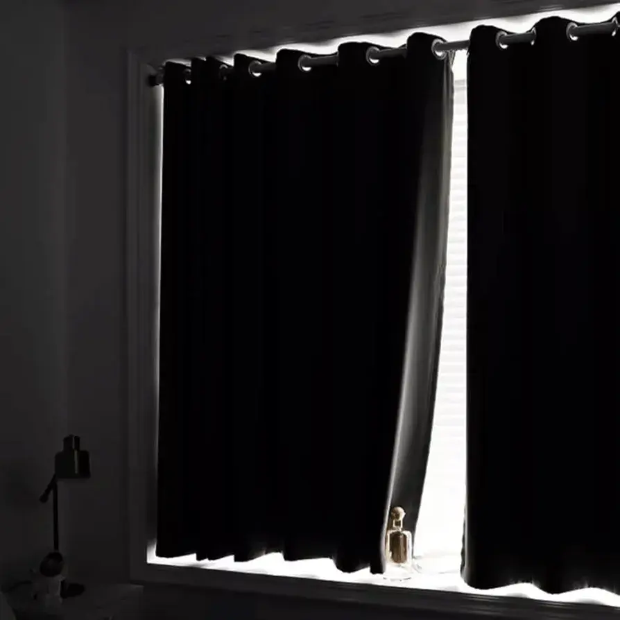 縮圖：免打孔伸縮杆窗簾布一整套 | Stretchable Rod Window Curtain Set (Free Rod)