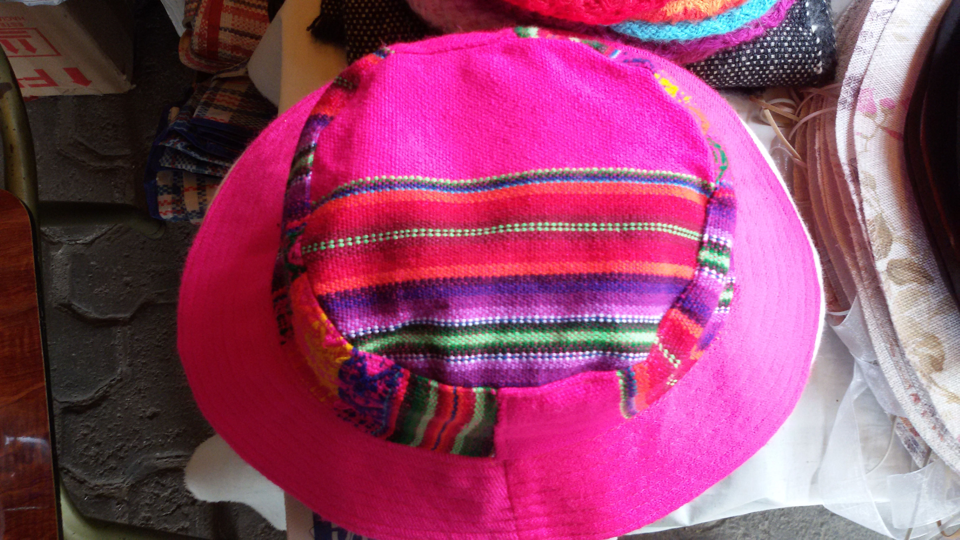 sombrero de aguayo