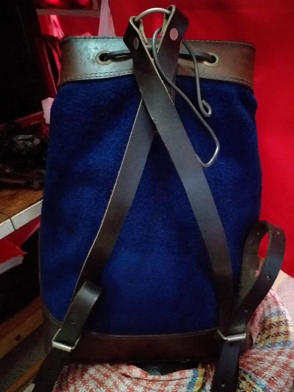 Miniatura: mochila de cuero