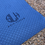Thumbnail: Dark blue / Light blue TPE non slip yoga mat