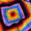 Thumbnail: Rows of rainbows blanket 