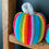 Thumbnail: Trio of crochet rainbow pumpkins 