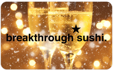 gift card holiday chamgpagne
