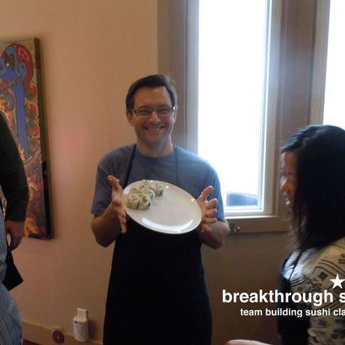 Sutterfly Team Building Sushi Class 4