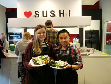 Photos from January "SELECT" Sushi Class