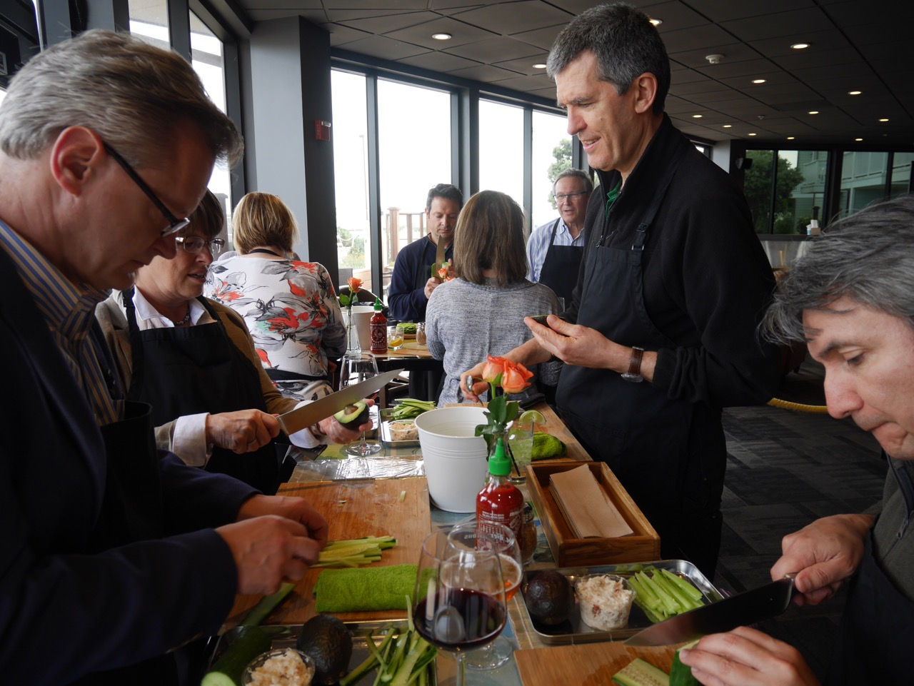 Roche Team Building Sushi Class, Half Moon Bay, May 19, 2016 1