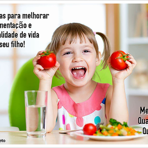 5 DICAS PARA ALIMENTAÇÃO INFANTIL SAUDÁVEL
