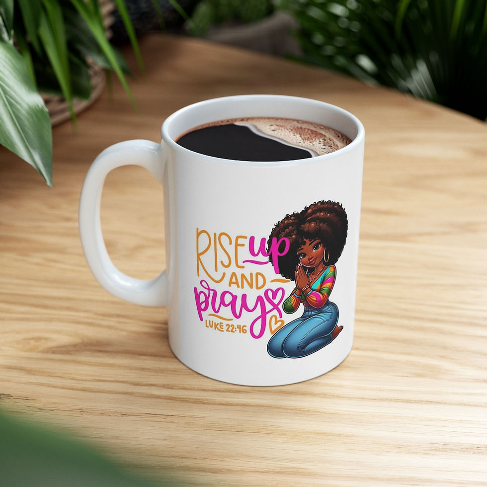 Thumbnail: Rise Up and Pray Ceramic Mug 11oz