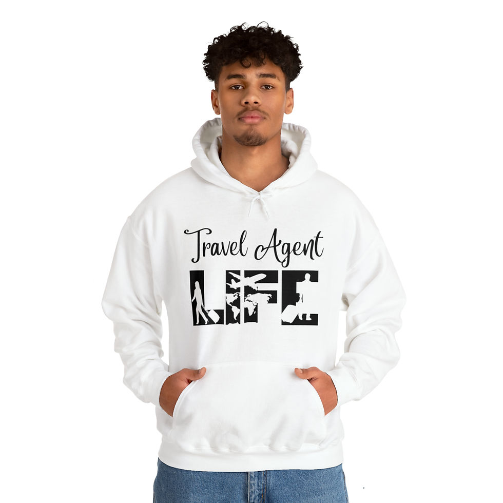 Thumbnail: Travel Agent LIfe Hooded Sweatshirt