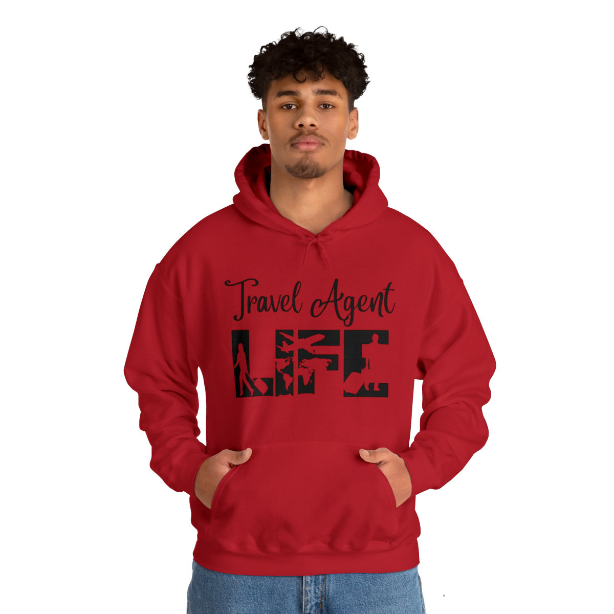 Travel Agent LIfe Hooded Sweatshirt