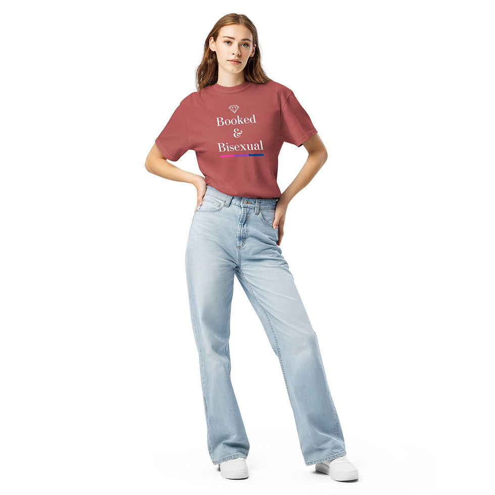 Thumbnail: Booked & Bisexual T-shirt: Pride 2026 Successful Line