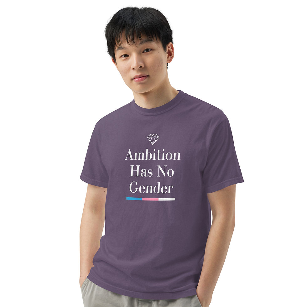 Thumbnail: Ambition Has No Gender T-Shirt: Pride 2026 Successful Line