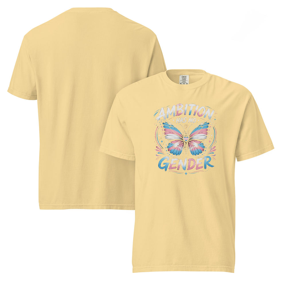 Thumbnail: Ambition Has No Gender T-shirt: Pride 2026 Queer Line