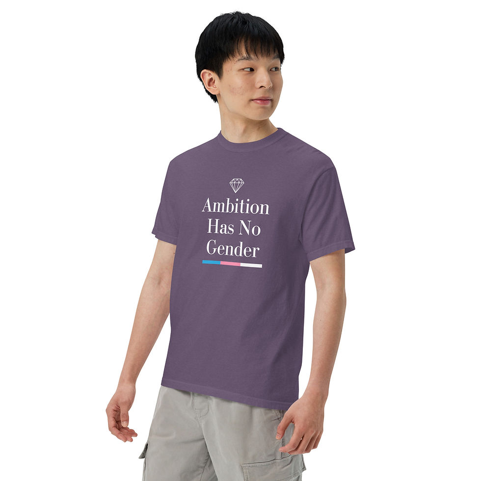 Thumbnail: Ambition Has No Gender T-Shirt: Pride 2026 Successful Line