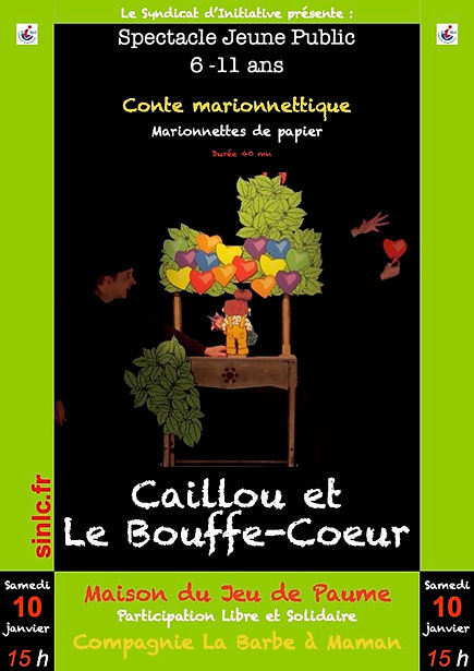 Affiche Caillou et Le Bouffe-Coeur